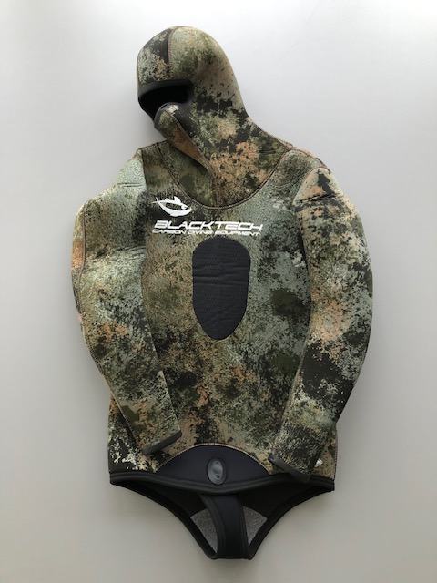 BLACKTECH WETSUIT HEIWA 5.5 mm LYCRA/OPEN CELL